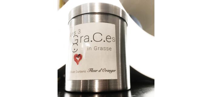 Perfumed Candle Orange Blossom The 3 Graces in Grasse by Olivier Durbano