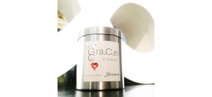 Perfumed Candle  Jasmine The 3Graces in Grasse by Olivier Durbano