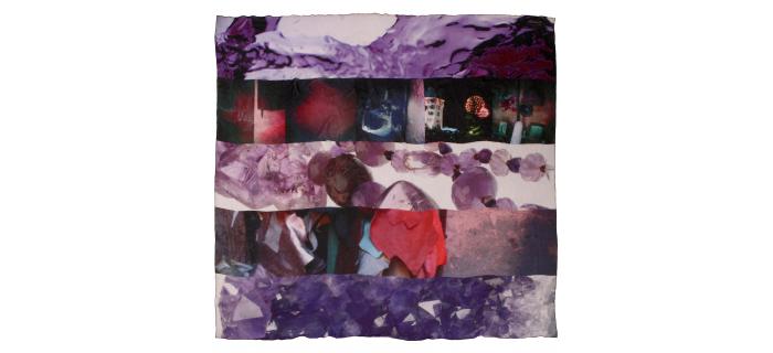 New Shawl Amethyst Cotton