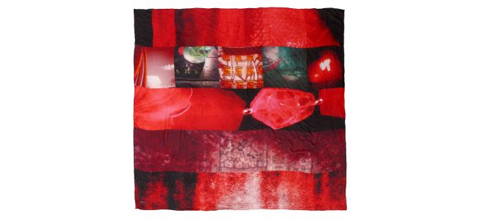 New Shawl Heliotrope Cotton