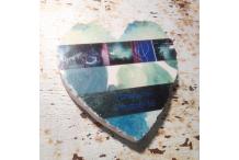 Marble Heart Inspiration Turquoise